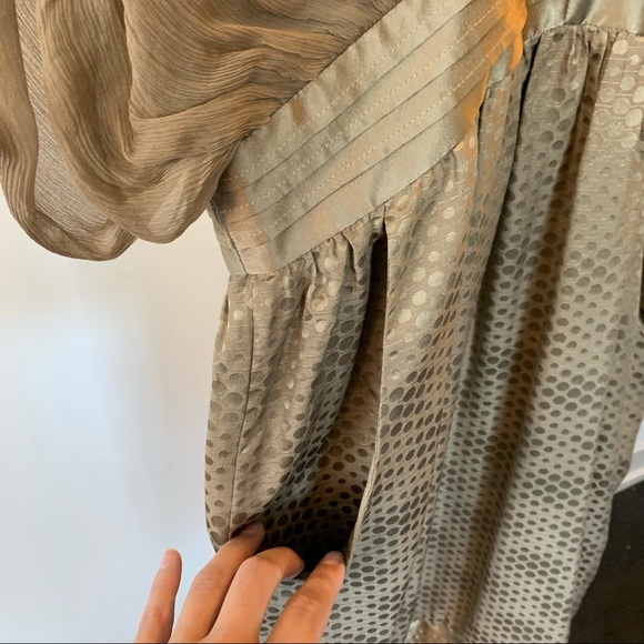 Development Silk Bronze Dress Size 4 - Picture 4 of 6